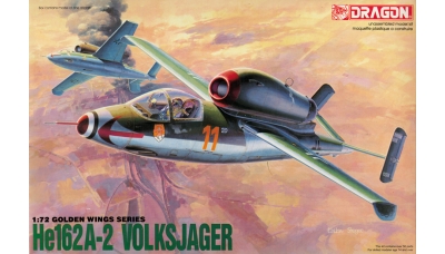 He 162A-2 Heinkel, Volksjäger - DRAGON 5001 1/72