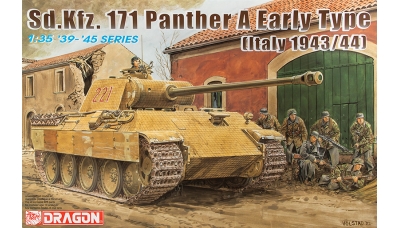 Panther, Panzerkampfwagen V, Sd.Kfz. 171, Ausf. A, MAN - DRAGON 6160 1/35