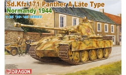 Panther, Panzerkampfwagen V, Sd.Kfz. 171, Ausf. A, MAN - DRAGON 6168 1/35
