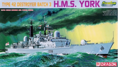 HMS York (D98), Type 42 / Sheffield class, Batch 3 - DRAGON 7055 1/700