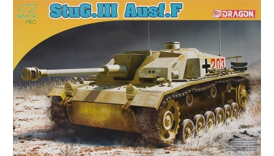 Sturmgeschütz III, Sd.Kfz. 142/1 Ausf. F, StuG III - DRAGON 7286 1/72