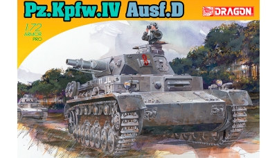 Panzerkampfwagen IV, Sd.Kfz.161, Ausf. D, Krupp - DRAGON 7530 1/72