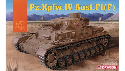Panzerkampfwagen IV, Sd.Kfz.161, Ausf. F (F1), Krupp - DRAGON 7560 1/72