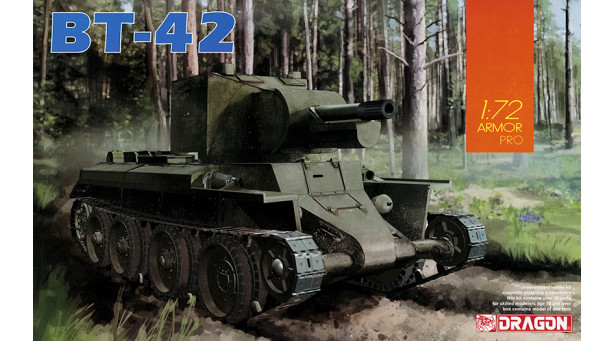 BT-42 Valtion Tykkitehdas (VTT) / Харьковский паровозостроительный завод (ХПЗ) имени Коминтерна (№ 183) - 1/72 DRAGON 7565