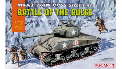 M4A3(76)W, Sherman - DRAGON 7567 1/72