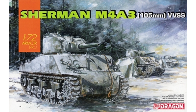 M4A3(105), Sherman - DRAGON 7569 1/72