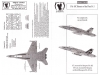 F/A-18C McDonnell Douglas, Hornet - EAGLE STRIKE 48002 1/48