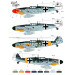 Bf 109G-6 Messerschmitt, Gustav  - 1/48 EAGLECALS EC48-37