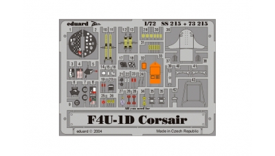 Фототравление для F4U-1D Chance Vought, Corsair (TAMIYA) - EDUARD 73215 1/72