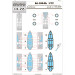 Маски для Ki-100-Ib (Otsu) Kawasaki, Goshikisen, Goshiki, Tony (AOSHIMA) - 1/72 EDUARD CX455. Набор афтермаркета