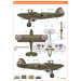 B-534 I./II./III. verze Avia - 1/144 EDUARD 4451. QUATTRO COMBO. Комплект из четырех моделей