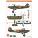 B-534 I./II./III. verze Avia - 1/144 EDUARD 4451. QUATTRO COMBO. Комплект из четырех моделей