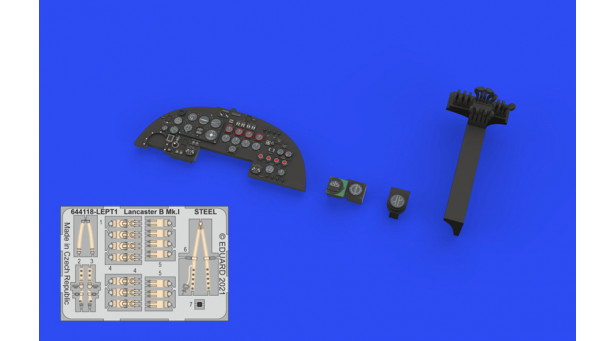 Lancaster B Mk. I Avro, Lanc. Приборная доска, блок РУД (HK MODELS) - 1/48 EDUARD 644118