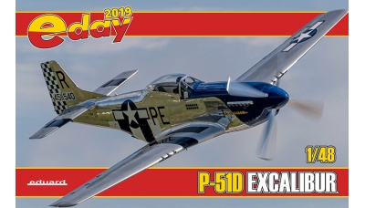 P-51D North American Aviation, Mustang - EDUARD 7141 1/48