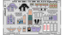 Фототравление для Lightning F.2A English Electric (BAC) (AIRFIX) - EDUARD 73500 1/72