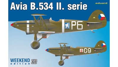 B-534 II. verze Avia - EDUARD 7448 1/72