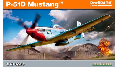 P-51D North American Aviation, Mustang - EDUARD 82102 1/48
