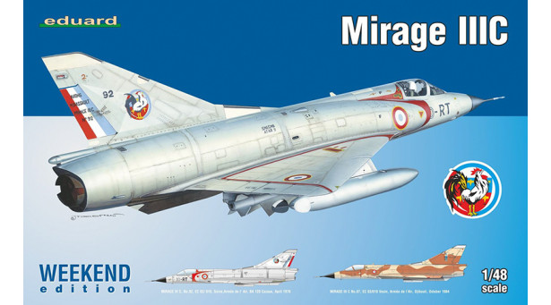Mirage IIIC Dassault - 1/48 EDUARD 8496. WEEKEND Edition