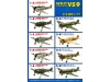 P-40N Curtiss, Warhawk - F-TOYS CONFECT WKC VS9-2 1/144