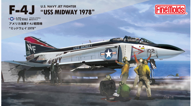 F-4J McDonnell Douglas, Phantom II - 1/72 FINE MOLDS 72743