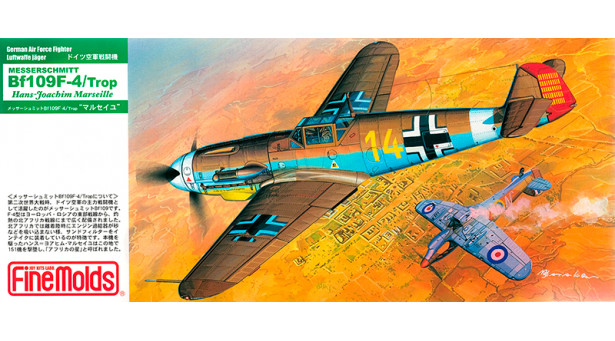 Bf 109F-4 Messerschmitt, Friedrich - 1/72 FINE MOLDS FL5