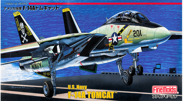 F-14A Grumman, Tomcat - 1/72 FINE MOLDS FP30