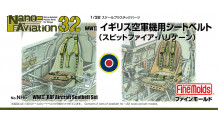 Ремни пристежные самолетов Великобритании 1939-1945 гг - FINE MOLDS NH6 Nano Aviation 1/32