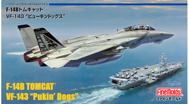 F-14B Grumman, Tomcat - 1/72 FINE MOLDS FF01