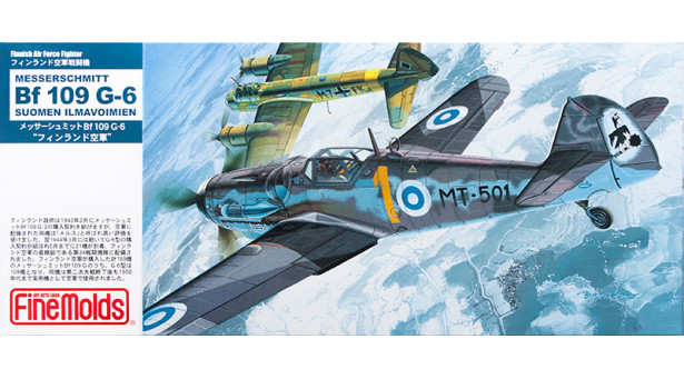 Bf 109G-6 Messerschmitt, Gustav - 1/72 FINE MOLDS FL14