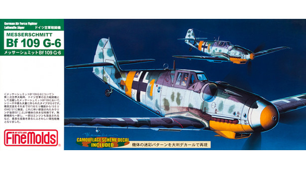 Bf 109G-6 Messerschmitt, Gustav - 1/72 FINE MOLDS FL8