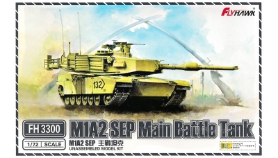 M1A2 SEP General Dynamics, Abrams - FLYHAWK MODEL FH3300 1/72