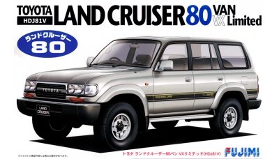 Toyota Land Cruiser 80 Van VX limited (HDJ81V) 1992 - FUJIMI 037950 ID-79 1/24