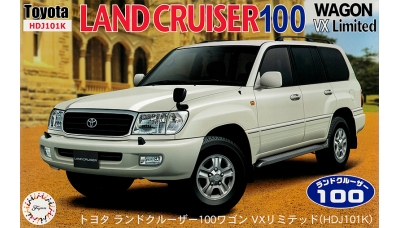 Toyota Land Cruiser 100 VX limited (HDJ101K) 2001 - FUJIMI 038001 ID-137 1/24