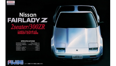 Nissan Fairlady Z 3.0 300ZR 2 seater T-bar roof (Z31) 1986 - FUJIMI 038681 ID-35 1/24