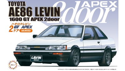 Toyota Corolla Levin 1.6 GT APEX (AE86) 1985 - FUJIMI 046495 ID-61 1/24