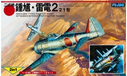 Ki-44-I Nakajima, Shoki &  J2M3 Model 21 Mitsubishi, Raiden - FUJIMI 14404 1/144
