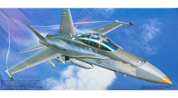 F/A-18D McDonnell Douglas, Hornet - 1/72 FUJIMI 72015 F-6
