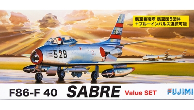 F-86F-40 North American, Sabre- FUJIMI 722559 F-58 1/72