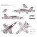F/A-18C McDonnell Douglas, Hornet - 1/72 FUJIMI 722566 F-SP