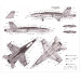 F/A-18C McDonnell Douglas, Hornet - 1/72 FUJIMI 722566 F-SP