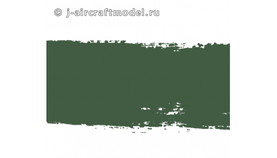 Краска MR.COLOR C523, темно-зеленая матовая 3/4, танки Армии Японии (до 1945 г.), 10 мл - MR.HOBBY