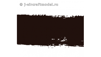 Краска MR.COLOR C92, черная полуматовая, основная, 10 мл - MR.HOBBY