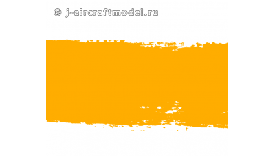 Краска MR.HOBBY H413 водоразбавляемая, темно-желтая полуматовая, Люфтваффе RLM04, 10 мл