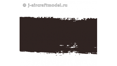 Краска MR.HOBBY H416 водоразбавляемая, темно-серая полуматовая, Люфтваффе RLM66, 10 мл