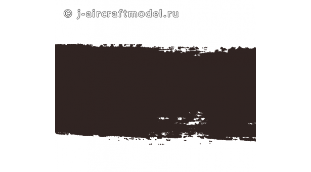 Краска на водной основе AQUEOUS HOBBY COLOR H416, темно-серая полуматовая, Люфтваффе RLM66, 10 мл - GSI CREOS