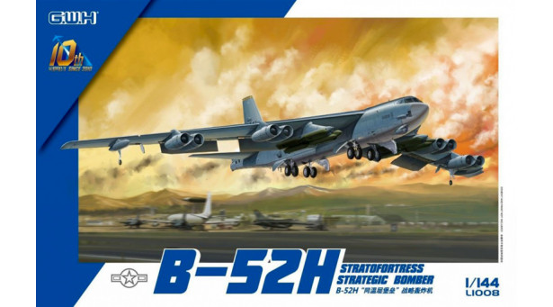 B-52H Boeing, Stratofortress - 1/144 G.W.H. GREAT WALL HOBBY L1008 B-52H Boeing, Stratofortress - 1/144 G.W.H. GREAT WALL HOBBY L1008
