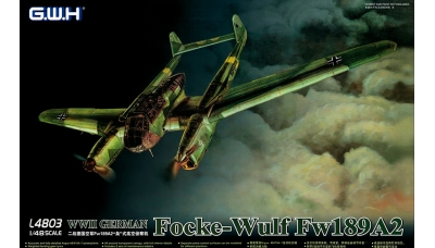 Fw 189A-2 Focke-Wulf, Uhu - G.W.H. GREAT WALL HOBBY L4803 1/48