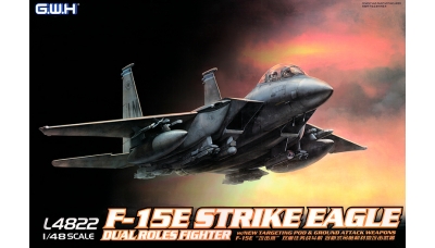 F-15E McDonnell Douglas, Strike Eagle - G.W.H. GREAT WALL HOBBY L4822 1/48