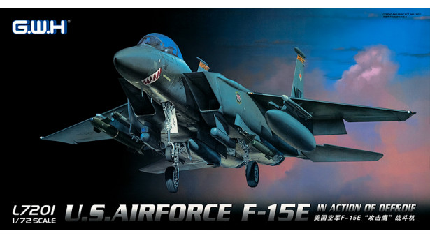 F-15E McDonnell Douglas, Strike Eagle - 1/72 G.W.H. GREAT WALL HOBBY L7201