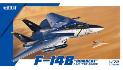 F-14B Grumman, Tomcat, Bombcat - G.W.H. GREAT WALL HOBBY L7208 1/72